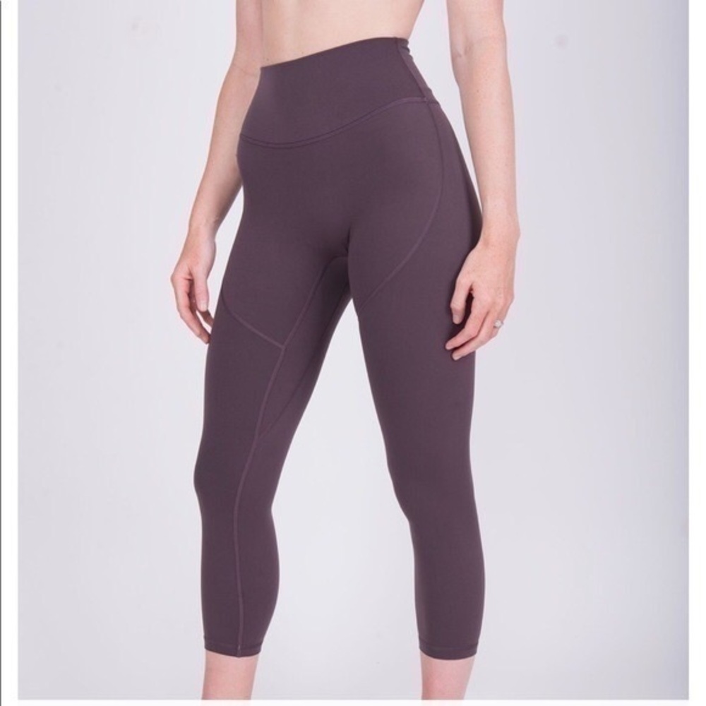 P’Tula Dusty Purple Mulberry High Waisted Shelby Leggings Woman’s size Small 4 6